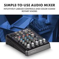 Alto Professional TrueMix 500 5-kanaals analoge mixer met USB - thumbnail