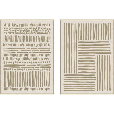 Canvas Home ESPRIT polyestyreen Canvas 103 x 4,5 x 143 cm