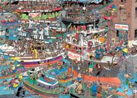 Jumbo Jan van Haasteren puzzel 10e editie SAIL Amsterdam - 1000 stukjes - thumbnail
