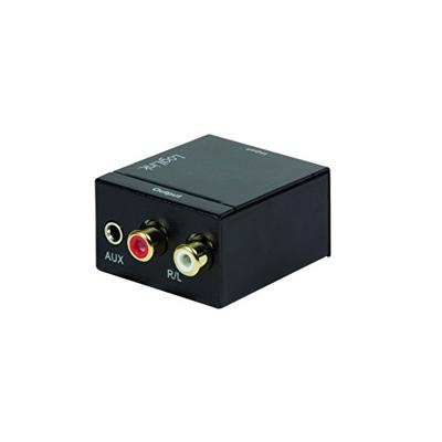 LogiLink CA0101 LogiLink - Digital-Analog-Audiowandler Toslink / Cinch / Jackplug Audio Adapter [1x Toslink-bus (ODT), Cinch-koppeling - 1x Cinch-koppeling,