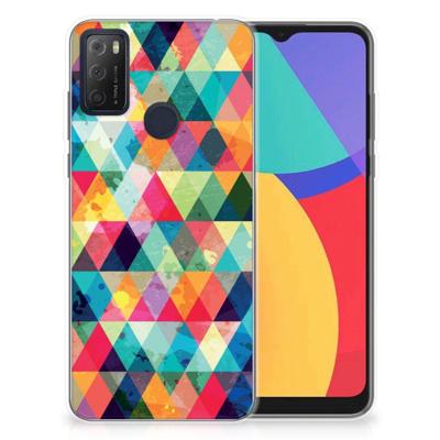 Alcatel 1S (2021) | TPU bumper | Geruit