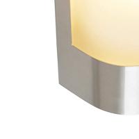 QAZQA Buiten wandlamp RVS schemersensor - Mira - thumbnail