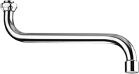 Cornat Zwenkuitloop Wandkraan S-Vorm 250Mm - TEC3510021 - thumbnail