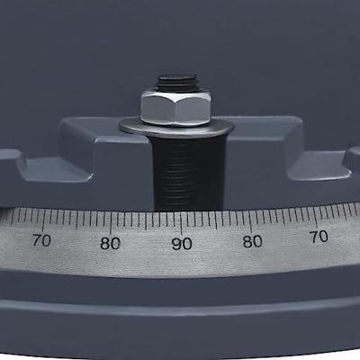 VidaXL Bankschroef draaibaar 160 mm gietijzer