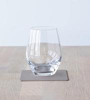 LIND DNA - Glass Mat Square - Onderzetter 10cm Nupo Clay Brown - thumbnail