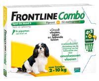 Frontline Combo Spot On hond S / 2-10 kg 6 pipetten - thumbnail