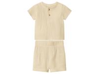 lupilu Mousseline babyset (Crème, 50/56) - thumbnail