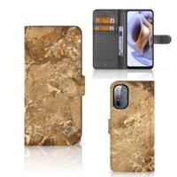 Motorola Moto G31 | G41 | Bookcase | Marmer Creme - thumbnail