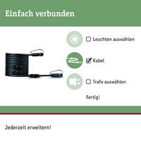 Paulmann 94596 Verlichtingssysteem Plug&Shine Verbindingskabel Zwart - thumbnail