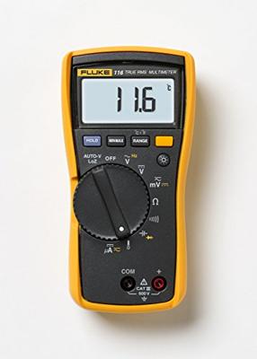 Fluke 116/323 Multimeter, Stroomtang Digitaal CAT III 600 V Weergave (counts): 6000 Fluke 116/323 Multimeter, Stroomtang Digitaal CAT III 600 V Weergave (counts): 6000