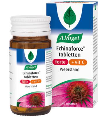 A Vogel Echinaforce sterk + vitamine C 45 Tabletten