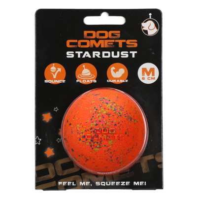 Dog Comets Stardust Oranje M