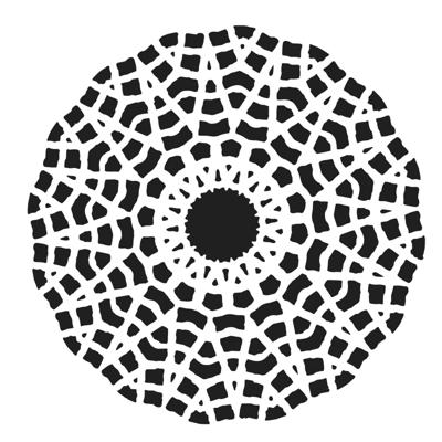 The Crafter's Workshop • sjabloon faceted star 15,2x15,2cm