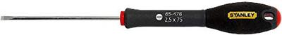 Stanley handgereedschap 1-65-478 FatMax Platte schroevendraaier - 2,5 x 75mm - 1-65-478