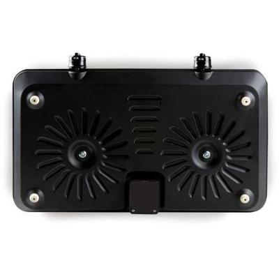 Elektrische Kookplaat DOMO Zwart 2500 W 45,5 x 29,0 x 8,2 cm