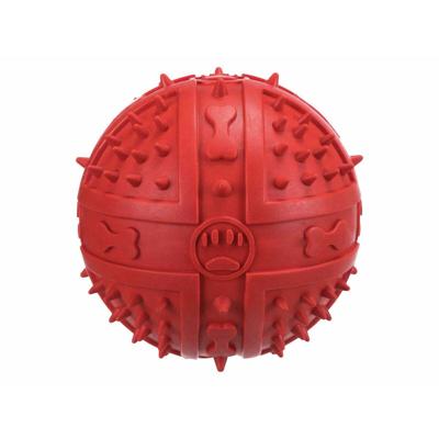 TRIXIE NATUURRUBBER BAL ASSORTI 9X9X9 CM 3 ST