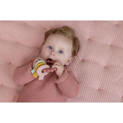 Little Dutch Bijtring Silicone Sleutelbos Roze