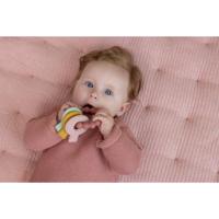 Little Dutch Bijtring Silicone Sleutelbos Roze - thumbnail