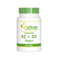 Elvitum Vitamine K2 D3 Vegicaps - thumbnail