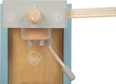 Houten koffiemachine set ''Tasty''
