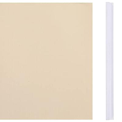 VidaXL Tuinscherm 35x0,19 m pvc crème