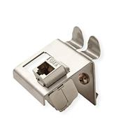 ROLINE DIN-rail adapter, leeg, voor 2 keystones - thumbnail