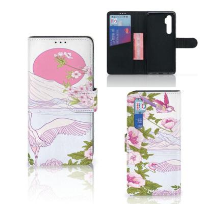 Xiaomi Mi Note 10 Lite | Telefoonhoesje | Met pasjeshouder | Bird Standing Xiaomi Mi Note 10 Lite | Telefoonhoesje | Met pasjeshouder | Bird Standing