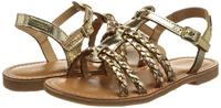 Leren meisjessandalen Baia LES TROPEZIENNES® BY M. BELARBI goud/multi - thumbnail