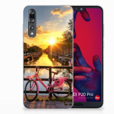 Huawei P20 Pro | Silliconen Back Cover | Amsterdamse Grachten