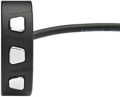 DAYTONA Schakelaar shifter steering armature alu sw/chr