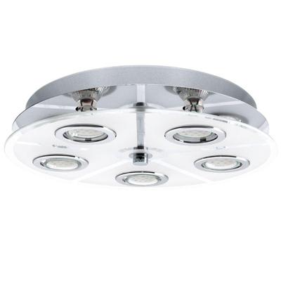 Eglo Led plafondlampCabo Round 5x3w - 3000K - 35cm chroom - 30933