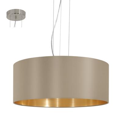 Eglo Landelijke hanglampMaserlo 53cm taupe met goud - 31607