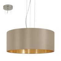Eglo Landelijke hanglampMaserlo 53cm taupe met goud - 31607 - thumbnail