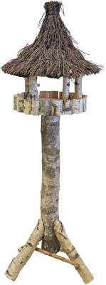 Voederhuis berken rond luxe met tenen dak Gebr. de Boon - Gebr de boon