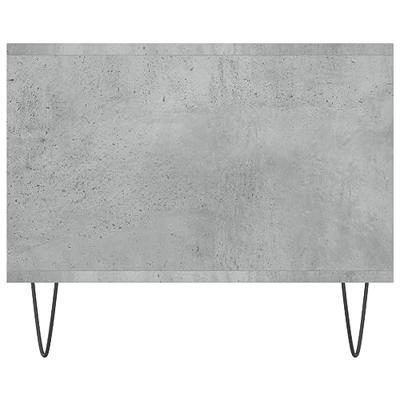Salontafel 102x50x40 cm bewerkt hout betongrijs