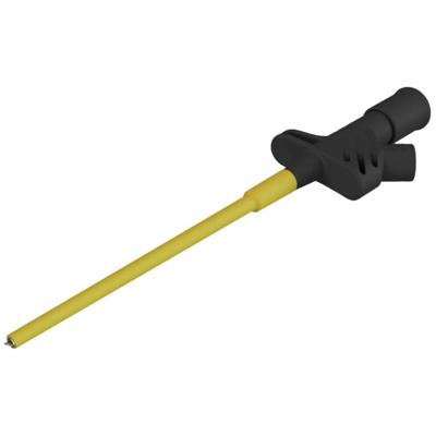 SKS Hirschmann KLEPS 2600 sw Veiligheids-krokodilklem Steekaansluiting 4 mm CAT II Zwart SKS Hirschmann KLEPS 2600 sw Veiligheids-krokodilklem Steekaansluiting 4 mm CAT II Zwart