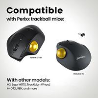 Perixx PERIPRO-303 G GO Trackball Goud - thumbnail