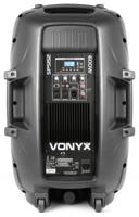Vonyx SPS152 Actieve speaker 600W met microfoon en standaard - thumbnail