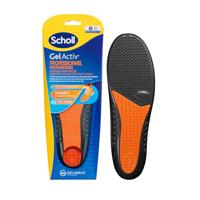 Scholl GelActiv Inlegzolen Work & Boot S Maat 35.5-40.5 - thumbnail