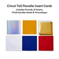 Cricut Insert Cards FOIL Celebration S40 Kaartenset Rood, Blauw - thumbnail