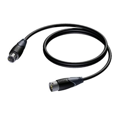 Procab CLD955 Classic 5p XLR male - 5p XLR female DMX-kabel 3m Procab CLD955 Classic 5p XLR male - 5p XLR female DMX-kabel 3m