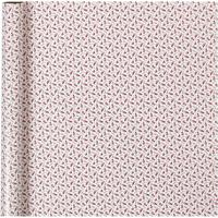 Creativ Company Inpakpapier, trompet, b: 70 cm, 80 gr, rood, wit, 4 m/ 1 rol - thumbnail