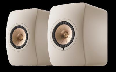 KEF LS50 Wireless 2 Boekenplank speaker - Sand Shell (per paar)