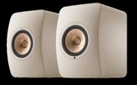 KEF LS50 Wireless 2 Boekenplank speaker - Sand Shell (per paar) - thumbnail