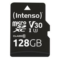 Intenso Professional microSDXC-kaart 128 GB Class 10, UHS-I Incl. SD-adapter - thumbnail