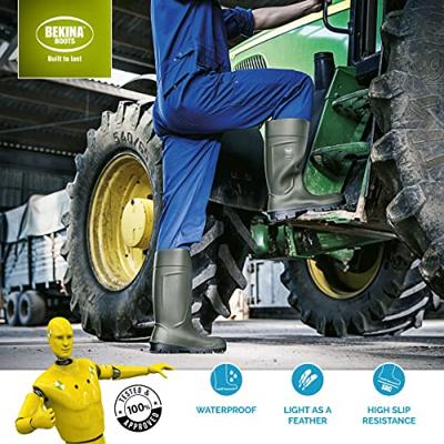 Bekina agrilite laars p2400/9180 s5 groen/zwart - maat 45 - 00.135.005.45