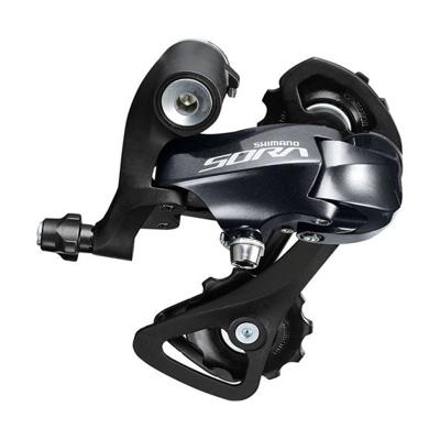 Achterderailleur 9-speed Shimano Sora RD-3000 SS top normal - zwart Achterderailleur 9-speed Shimano Sora RD-3000 SS top normal - zwart