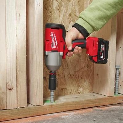 Milwaukee M18 BLHIWF12-0X Accu slagmoersleutel 1085Nm 1/2" frictiering 18V Basic Body in HD-Box - 4933492787