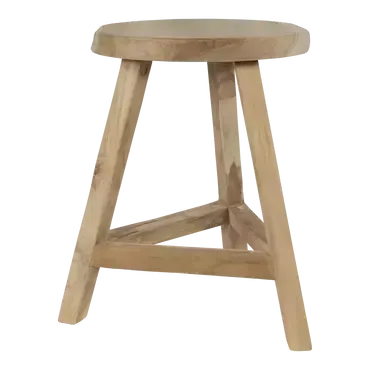 Krukje teak Binnen Buiten Tuin ø35cm Lesli Living