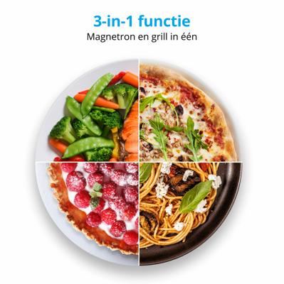 Magnetron Medion MD17495 Grijs 800 W 23 L
